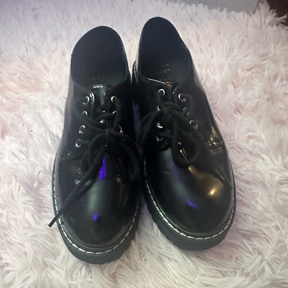 💕 chunky black shoes - Picture 1 of 3